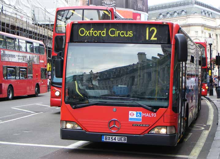 London Central Mecedes Citaro O530G MAL93